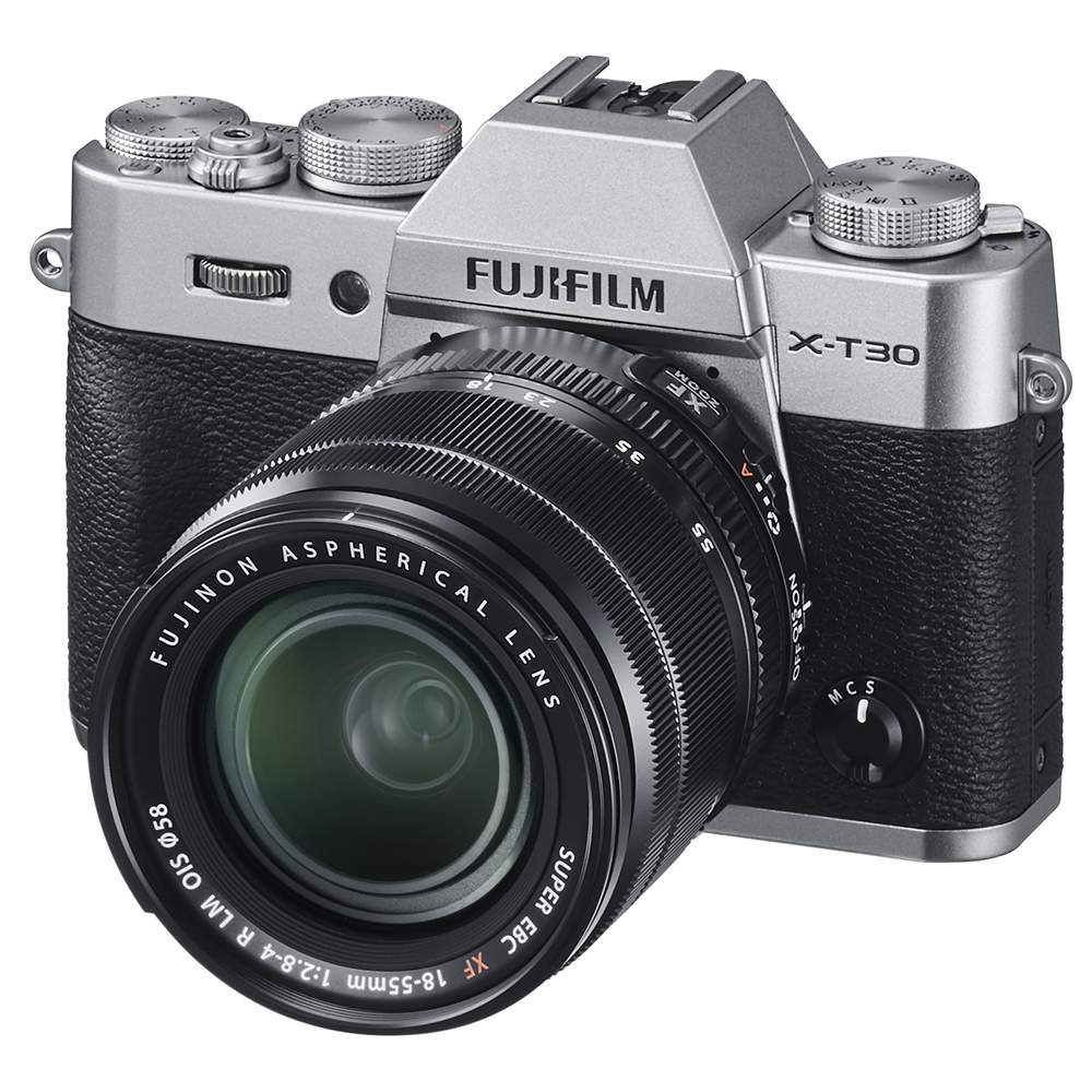 FujiFilm X-T30 + ob. 18-55 mm f/2.8-4.0 OIS srebrny - Dostawa GRATIS!