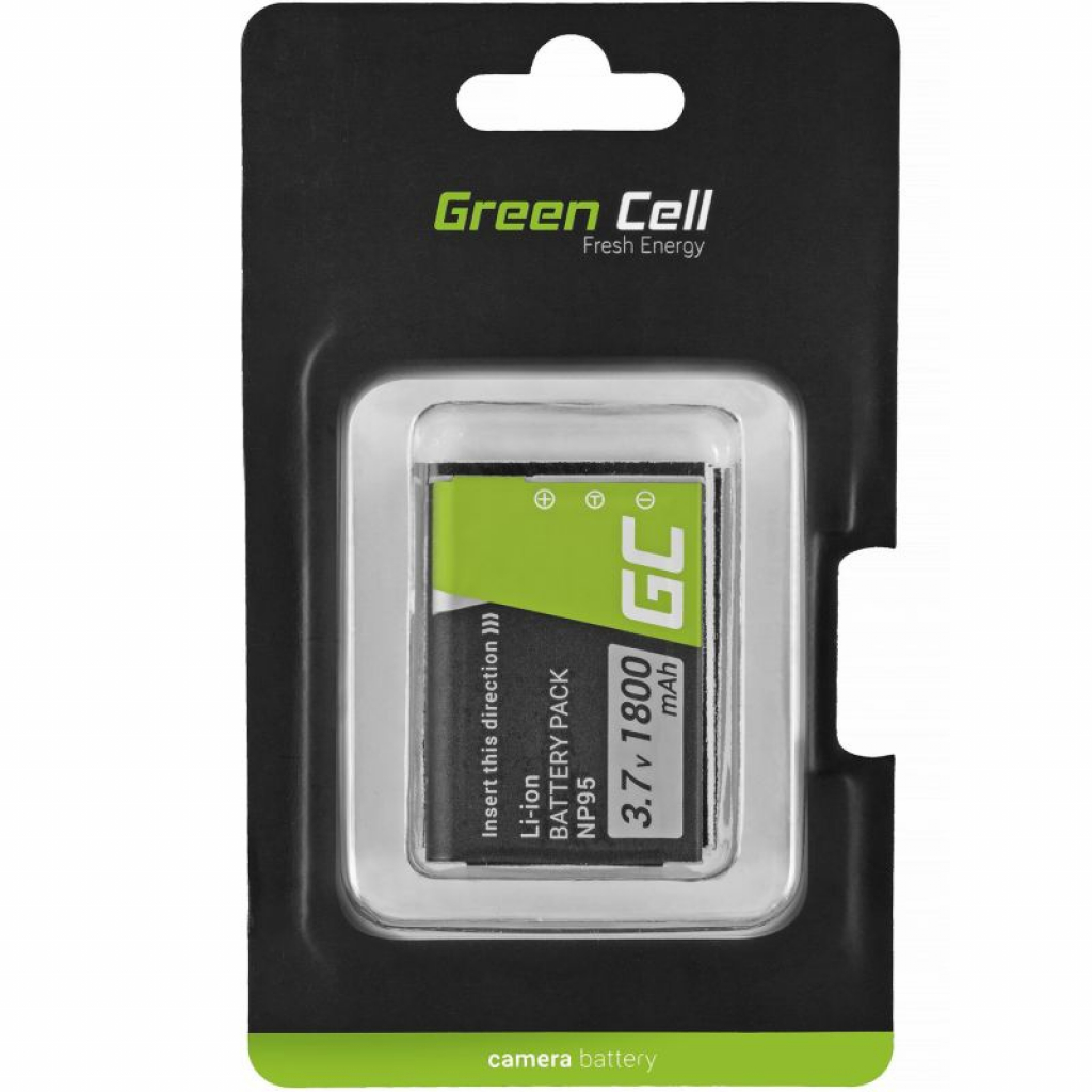 Green Cell NP-95 do Fujifilm Finepix X30 X70 X-S1 X100s X100 X100T F30 F31 3 (w magazynie!)