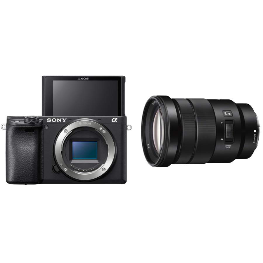 Sony A6400 + ob. E 18-105 mm f/4.0 (ILCE-6400GBDI) - Dostawa GRATIS!