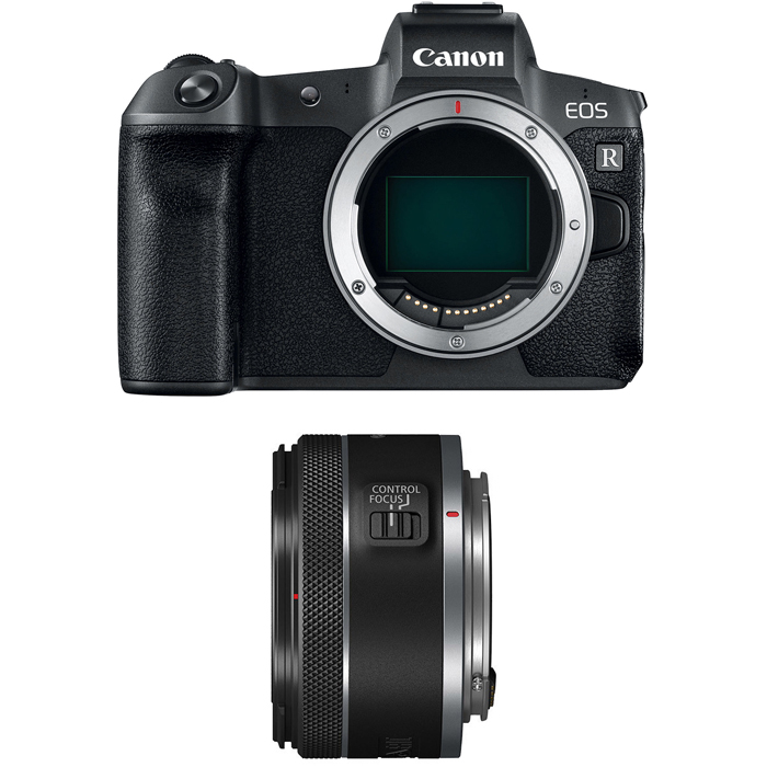 Canon Zestaw EOS R body + RF 50 F 1.8 STM (w magazynie!) - Dostawa GRATIS!