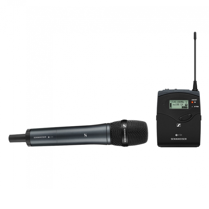 Sennheiser EW 135P G4-A (516-558 MHz) bezprzewodowy system audio z mikrofonem dynamicznym e835 - Dostawa GRATIS!