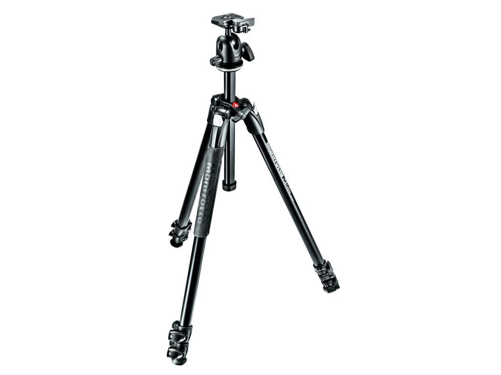 Manfrotto 290 Xtra, 3 sekcje, aluminiowy, głowica kulowa 496RC2 (w magazynie!)