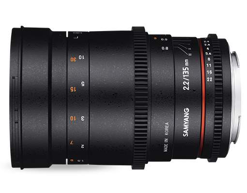 Samyang 135 mm T2.2 VDSLR / Olympus 4/3 - Dostawa GRATIS!