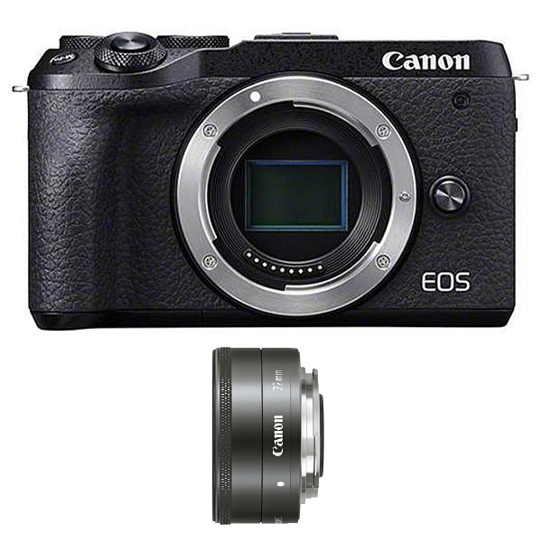 Canon EOS M6 Mark II + EF-M 22 MM F/2.0 STM (w magazynie!) - Dostawa GRATIS!