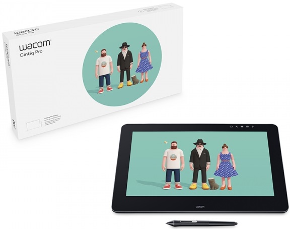 Wacom Cintiq Pro 16 UHD, EU - Dostawa GRATIS!