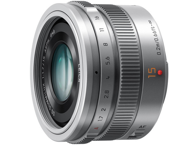 Panasonic LEICA DG SUMMILUX 15 mm f/1.7 ASPH srebrnył - Dostawa GRATIS!