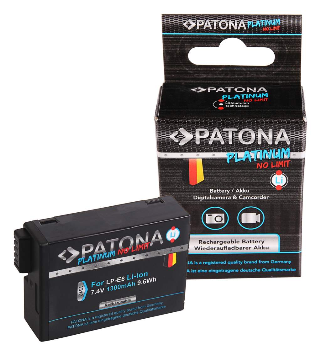 Patona Platinum do Canon LP-E8 LP-E8+ (w magazynie!)