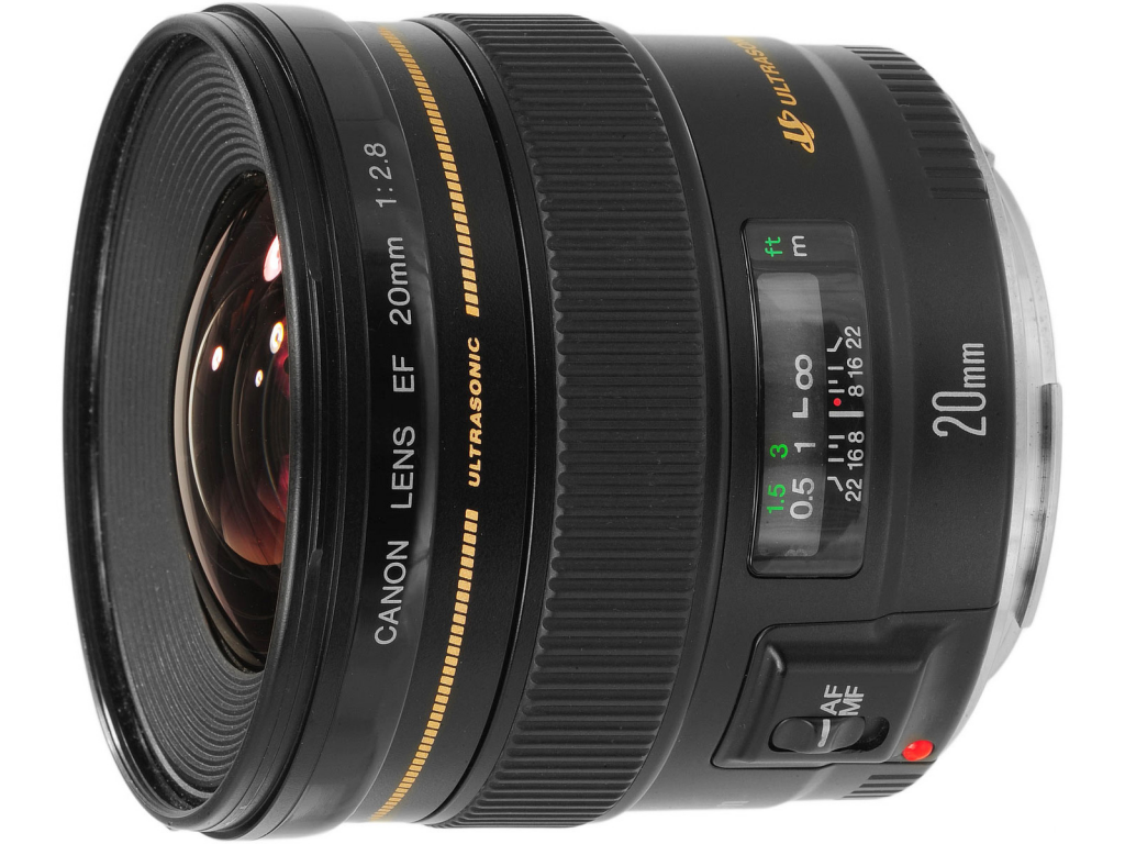 Canon 20 mm f/2.8 EF USM - Dostawa GRATIS!