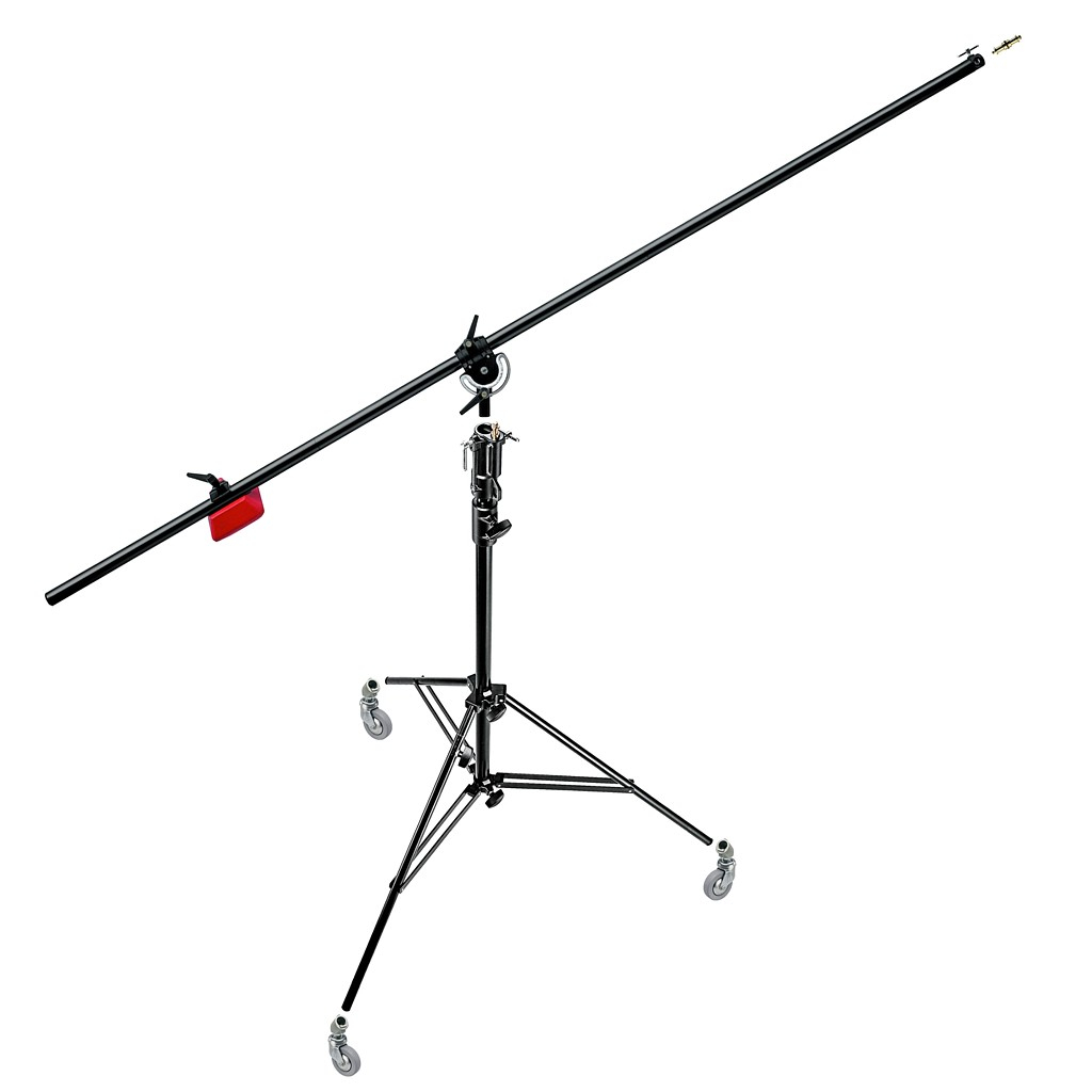 Manfrotto LIGHT BOOM 35 ze statywem 008CSU z kółkami (w magazynie!) - Dostawa GRATIS!