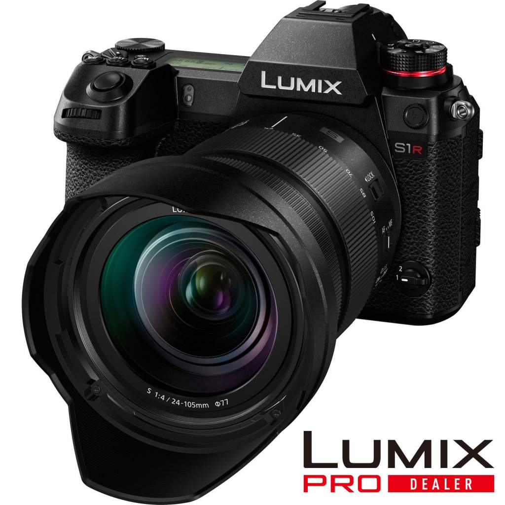 Panasonic Lumix DC-S1R + ob. 24-105 - Dostawa GRATIS!