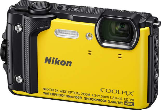 Nikon Coolpix W300 żółty + plecak - Dostawa GRATIS!