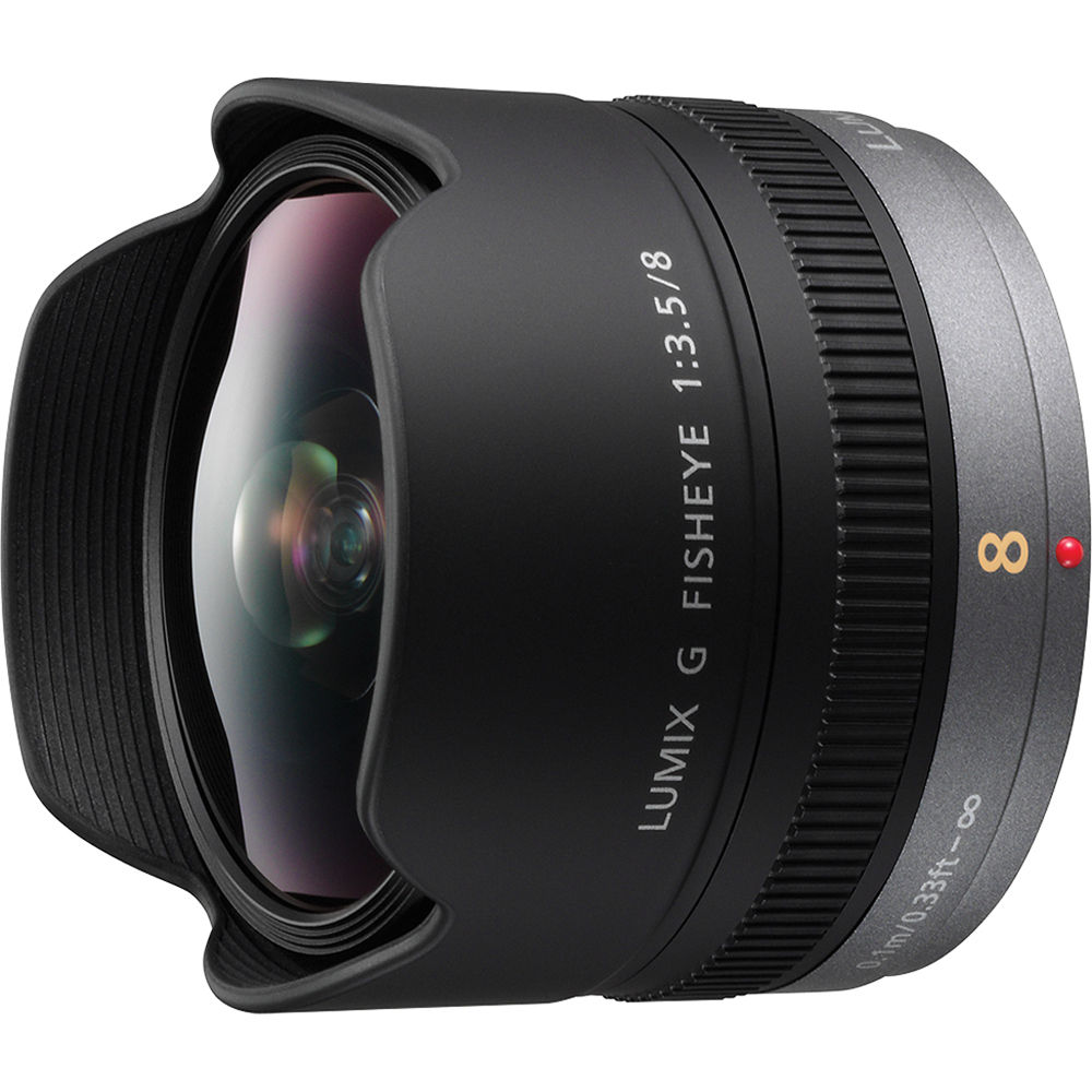 Panasonic LUMIX G 8 mm f/3,5 FISHEYE - Dostawa GRATIS!