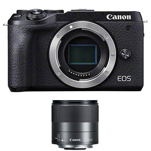 Canon EOS M6 Mark II + EF-M 32MM F/1.4 STM (w magazynie!) - Dostawa GRATIS!