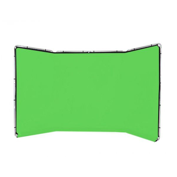 Lastolite Panoramic 4m z ramą Chromakey Green (w magazynie!) - Dostawa GRATIS!