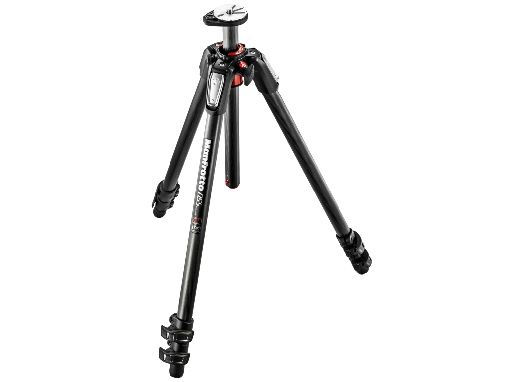 Manfrotto MT055CXPRO3, 3 sekcje, węglowy, kolumna 90 st. bez głowicy - Dostawa GRATIS!