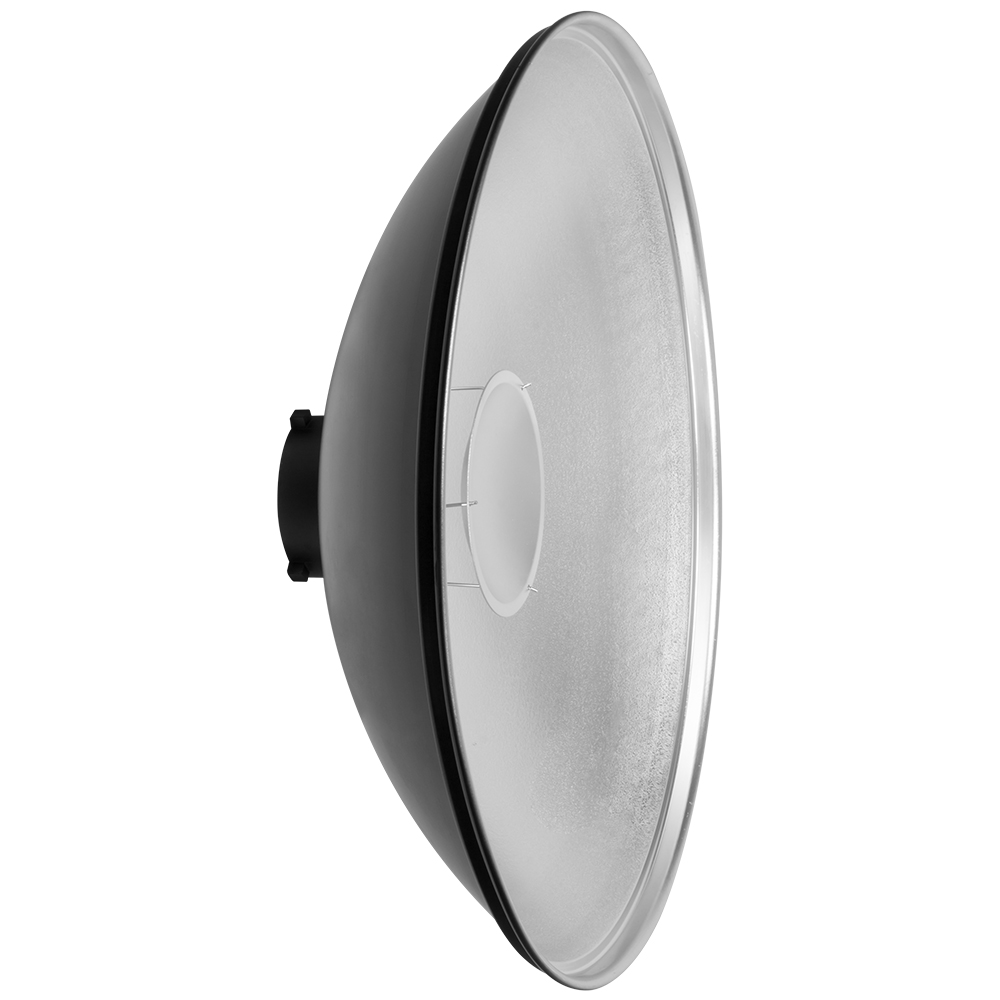 GlareOne Czasza Beauty Dish 40 cm, srebrna, mocowanie Bowens (w magazynie!)