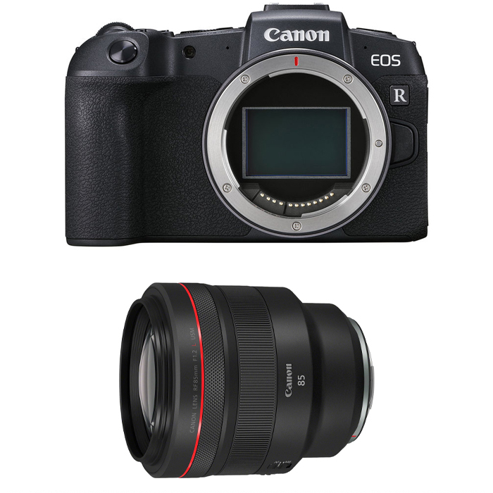 Canon Zestaw EOS RP body bez adaptera + RF 85mm F1.2 L USM (w magazynie!) - Dostawa GRATIS!