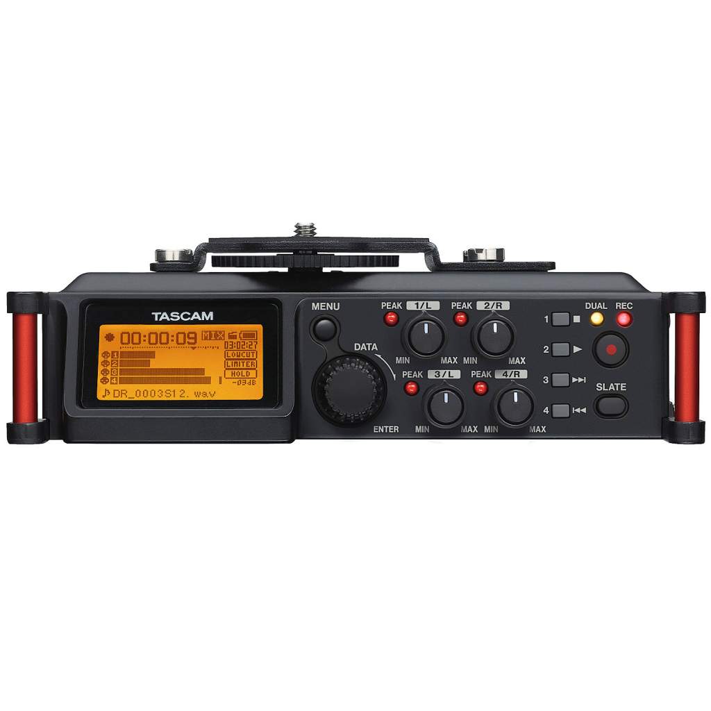 Tascam DR-70D czterokanałowy rejestrator audio do lustrzanek i bezlusterkowców (w magazynie!)