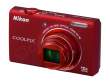 Nikon Coolpix S6200 czerwony