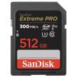 Sandisk SDXC 512 GB EXTREME PRO 300MB/s C10 UHS-II V90