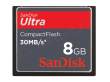 Sandisk CompactFlash Ultra 8 GB 30MB/s