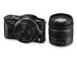 Panasonic Lumix DMC-GF3 czarny + ob. 14-42 + 14 mm