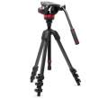 Manfrotto 055 Video Carbon Black z głowicą 502AH