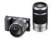 Sony NEX-5N + ob. 18-55 mm + ob. 55-210 mm czarny
