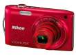 Nikon Coolpix S3300 czerwony