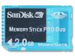 Sandisk Memory Stick PRO Duo GAMING 2 GB