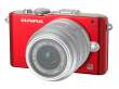 OlympusE-PL3 PEN czerwony + ob. 14-150