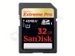 Sandisk SDHC 32 GB Extreme Pro 45MB/s