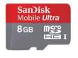 Sandisk microSDHC I 8 GB Ultra 30MB/s