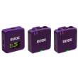 Rode Wireless GO III bezprzewodowy system audio fioletowy
