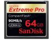 Sandisk CompactFlash Extreme Pro 64GB (90MB/sek)