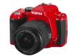 Pentax K-r czerwony + ob. 18-55
