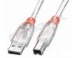 Lindy Kabel USB typu A - USB typu B 5m