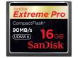 Sandisk CompactFlash Extreme Pro 16 GB (90MB/sek)
