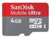 Sandisk microSDHC I 4 GB Ultra 30MB/s