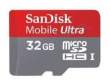 Sandisk microSDHC 32GB Mobile Ultra + SD adapter