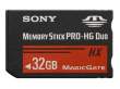 Karta pamięci Sony Memory Stick PRO-HG Duo HX 32GB 50MB/s Przód