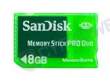 Karta pamięci Sandisk Memory Stick PRO Duo GAMING 8 GB Przód