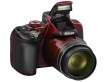 Aparat cyfrowy Nikon Coolpix P600 czerwony Tył