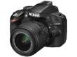 Lustrzanka Nikon D3200 czarny + ob. 18-55 VRII + 55-300 VR Tył