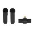  Audio mikrofony Patona Premium Mikrofony krawatowe bezprzewodowe do Apple iPhone i iPad (RX + TX + TX) [9875] Tył