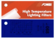  Akcesoria do lamp studyjnych inne akcesoria Fomei Filtr kolorowy HT-068 SKY BLUE 61 x 53 cm Przód