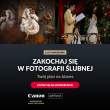  warsztaty stacjonarne Cyfrowe.pl Zakochaj się w fotografii ślubnej - Twój plan na biznes w Canon Store Przód