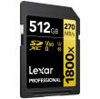 Karta pamięci Lexar Pro 512GB 1800x U3 V60 UHS-II Tył