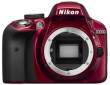 Lustrzanka Nikon D3300 + AF-P 18-55 VR czerwony Tył