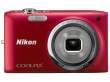 Aparat cyfrowy Nikon Coolpix S2700 czerwony Przód
